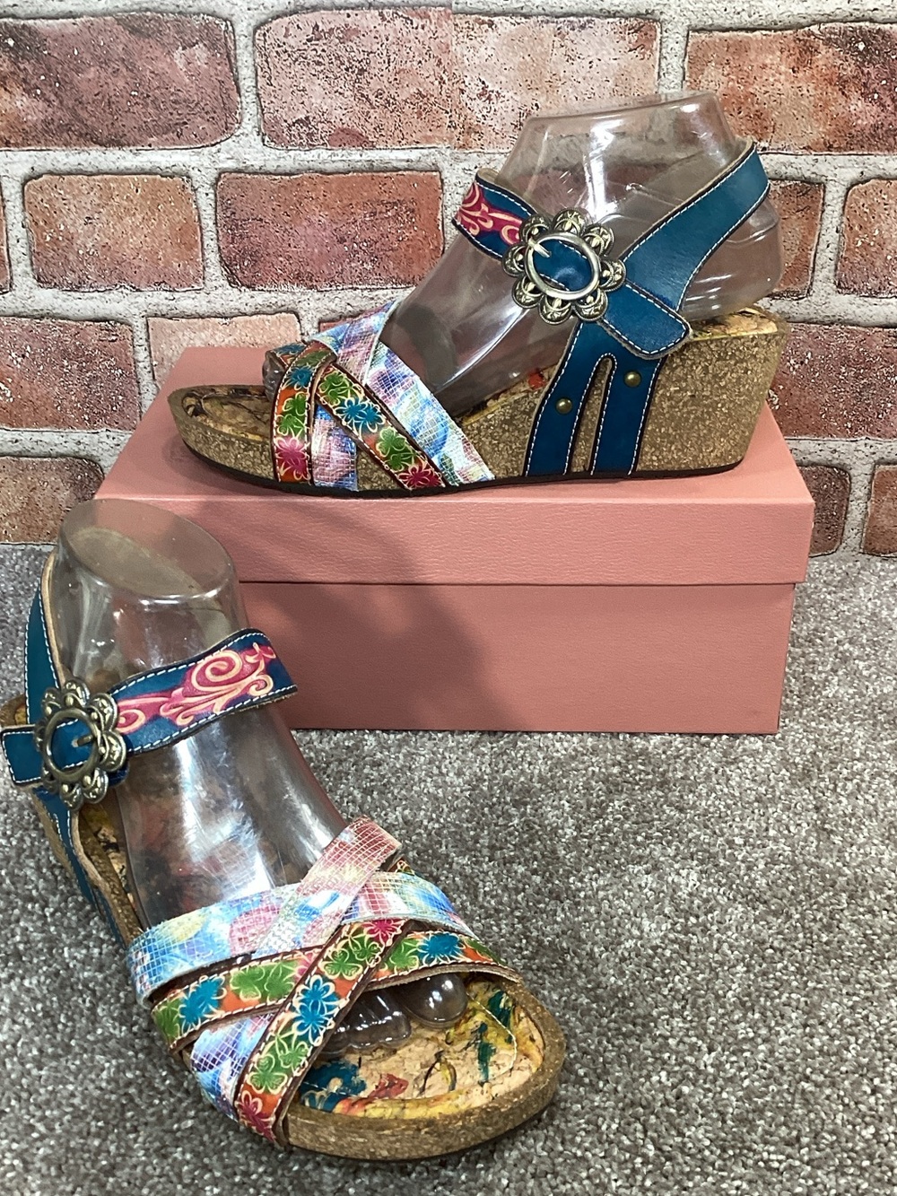 Spring Step L’Artiste by Spring Step Bosquet Sandals size 39 eu size 8.5 US